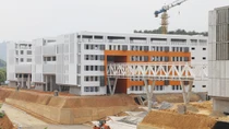 Diện mạo Trường THPT chuyên sắp hoàn thành ở Lào Cai