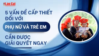 [Infographic] 5 vấn đề cấp thiết đối với phụ nữ và trẻ em cần được giải quyết ngay