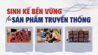 Sinh kế bền vững từ sản phẩm truyền thống