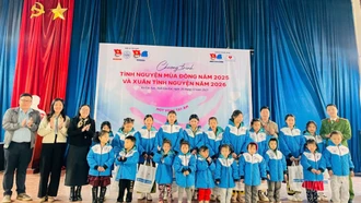 Chương trình tình nguyện mùa Đông 2025 – Xuân tình nguyện 2026 tại xã Cốc San