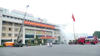 Lào Cai hoàn thành diễn tập chữa cháy và cứu nạn, cứu hộ cấp tỉnh năm 2025