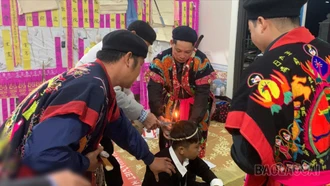 Dấu mốc trưởng thành của những chàng trai người Dao