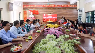 Phường Lào Cai gặp mặt đoàn học sinh tham gia Cuộc thi sáng tạo Robotics toàn quốc lần thứ V, năm 2025