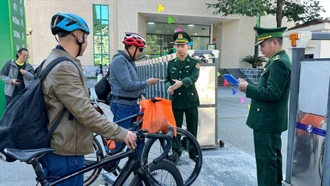 Vận động viên Việt Nam xuất cảnh tham gia Giải đua xe đạp quốc tế