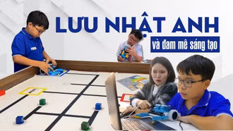 Lưu Nhật Anh và đam mê sáng tạo