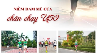 Niềm đam mê của chân chạy U50