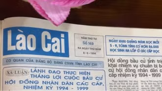 Ngày 8/9/1994, Báo Lào Cai thường kỳ năm thứ 4, ra số 149