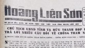 Ngày 7/9/1990, Báo Hoàng Liên Sơn, năm thứ mười lăm đăng tải số 1412