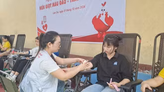 Sôi nổi Ngày hội "Hiến giọt máu đào - trao đời sự sống"