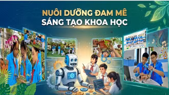 Nuôi dưỡng đam mê sáng tạo khoa học 