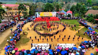 Về Khánh Yên vui ngày hội trống