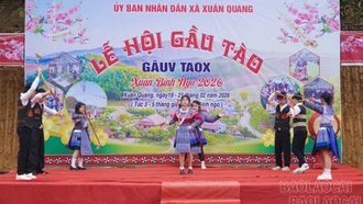 Xuân Quang: Tưng bừng Lễ hội Gầu Tào Xuân Bính Ngọ 2026