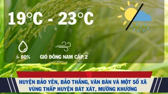 Dự báo thời tiết đêm nay và ngày mai (20/2): Các địa phương nhiều mây, đêm về sáng có mưa