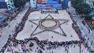 Tưng bừng Ngày hội văn hóa dân gian các trường học cụm xã Nghĩa Đô