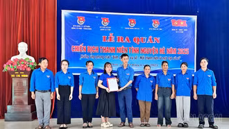 Thành đoàn Lào Cai ra quân Chiến dịch Thanh niên tình nguyện hè 2025