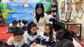 Không gian văn hóa Hồ Chí Minh tại Trường Tiểu học Lê Văn Tám