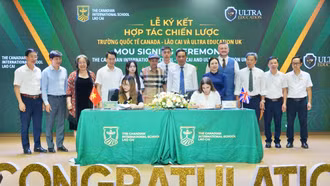 Trường Quốc tế Canada Lào Cai ký kết hợp tác khởi nghiệp với tổ chức giáo dục từ Vương quốc Anh