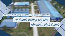 Để doanh nghiệp yên tâm sản xuất, kinh doanh