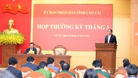 UBND tỉnh họp thường kỳ tháng 3