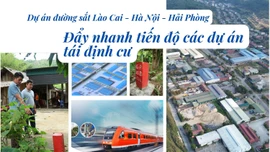 Dự án đường sắt Lào Cai - Hà Nội - Hải Phòng: Đẩy nhanh tiến độ các dự án tái định cư