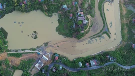 Dự án hồ Phố Ràng (xã Bảo Yên) hoàn thành 65% khối lượng