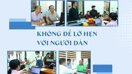 Không để lỡ hẹn với người dân