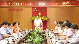 Sẽ phát động thi đua 90 ngày đêm hoàn thành giải phóng mặt bằng dự án đường sắt Lào Cai - Hà Nội - Hải Phòng đoạn qua tỉnh Lào Cai