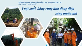 Vượt suối, băng rừng đưa dòng điện sáng muôn nơi