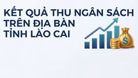 Kết quả thu ngân sách trên địa bàn tỉnh Lào Cai 9 tháng năm 2026