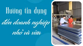Hướng tín dụng đến doanh nghiệp nhỏ và vừa 