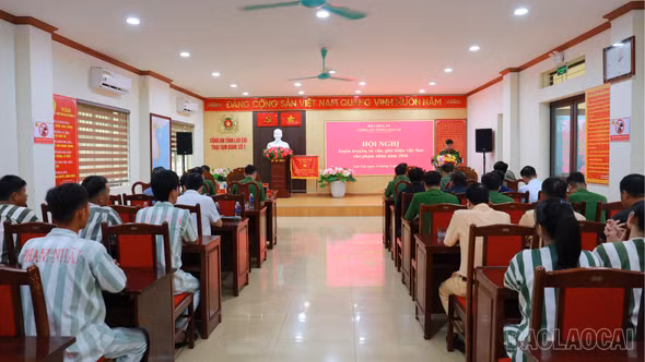 Tư vấn, giới thiệu việc làm cho phạm nhân tại Trại tạm giam số 1