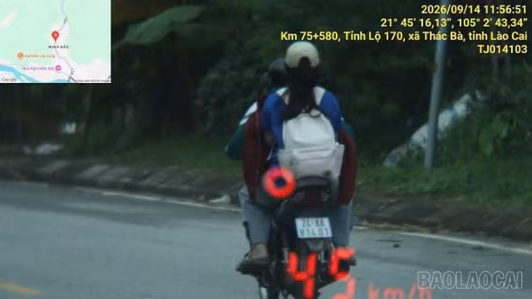 8 ngày, phát hiện 51 trường hợp học sinh vi phạm giao thông