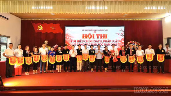Phúc Lợi tổ chức Hội thi tìm hiểu chính sách, pháp luật về công tác dân tộc năm 2026