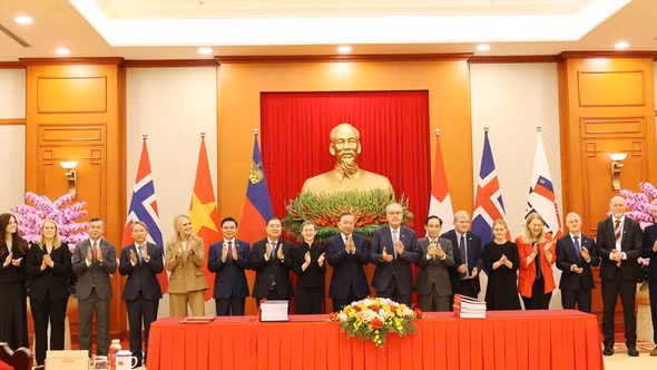 Chính thức ký kết Hiệp định Thương mại tự do Việt Nam - EFTA