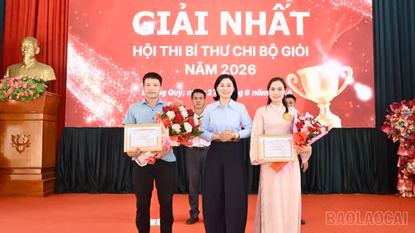 22 thí sinh tham gia Hội thi Bí thư chi bộ giỏi xã Dương Quỳ năm 2026