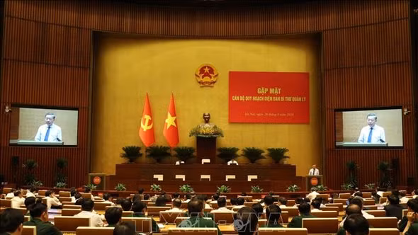 Tổng Bí thư, Chủ tịch nước Tô Lâm gặp mặt cán bộ quy hoạch diện Ban Bí thư quản lý