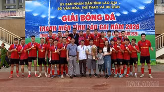 Bế mạc Giải bóng đá thanh niên tỉnh Lào Cai năm 2026