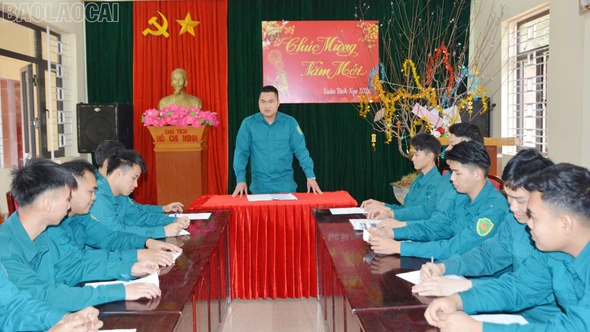 Phát huy vai trò lực lượng vũ trang quần chúng nòng cốt ở cơ sở