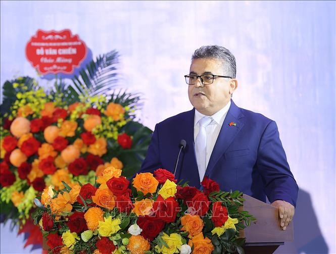 Đại sứ Palestine tại Việt Nam Saadi Salama.