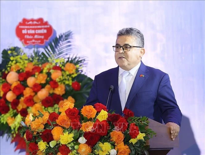 Đại sứ Palestine tại Việt Nam Saadi Salama.