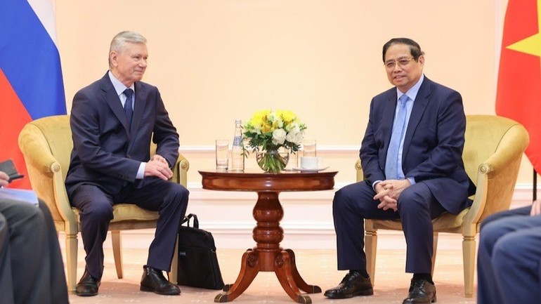 Thủ tướng Chính phủ Phạm Minh Chính khẳng định, Việt Nam luôn khắc ghi và trân trọng sự giúp đỡ to lớn, chí tình, chí nghĩa của nhân dân Liên Xô trước đây và của Liên bang Nga ngày nay.