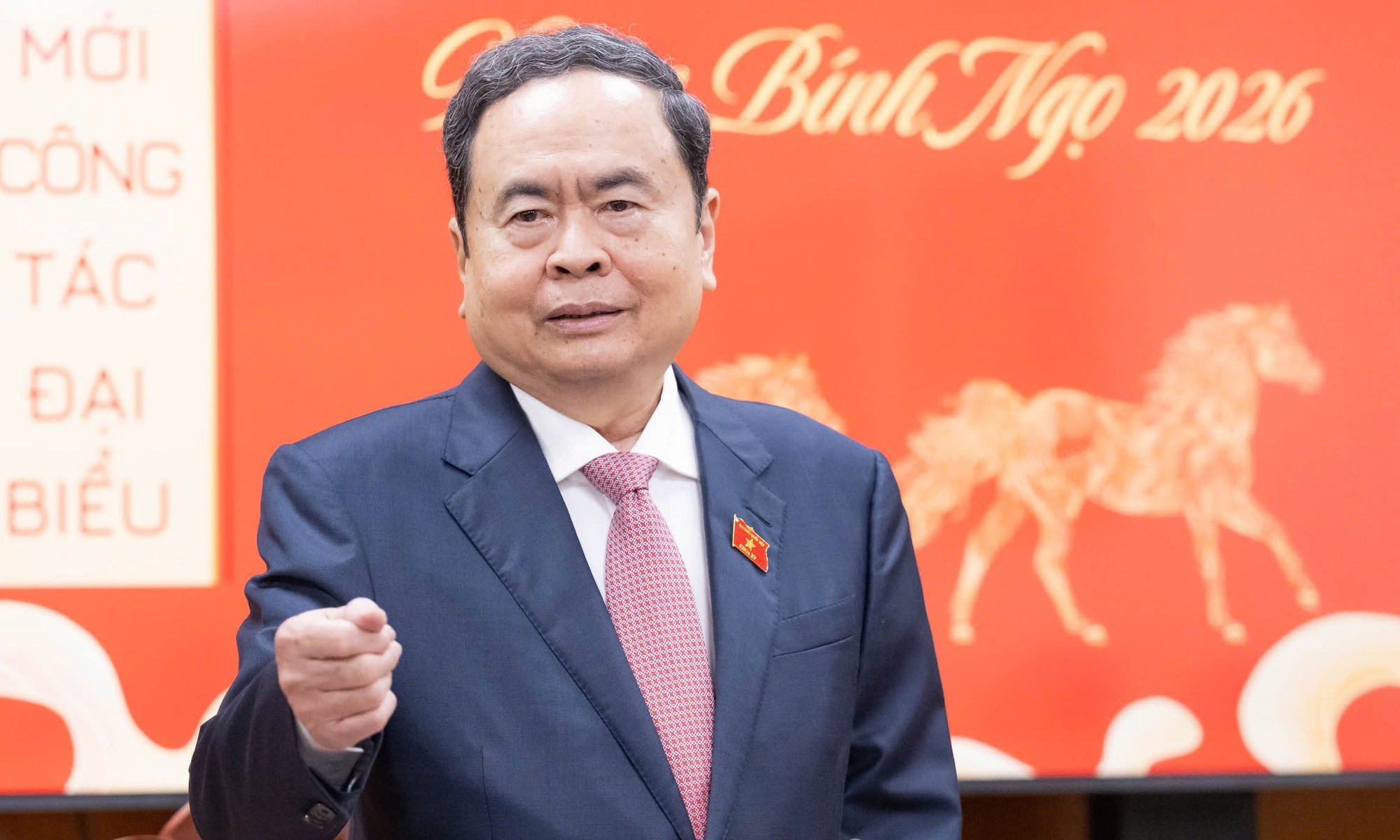 Chủ tịch Quốc hội Trần Thanh Mẫn.