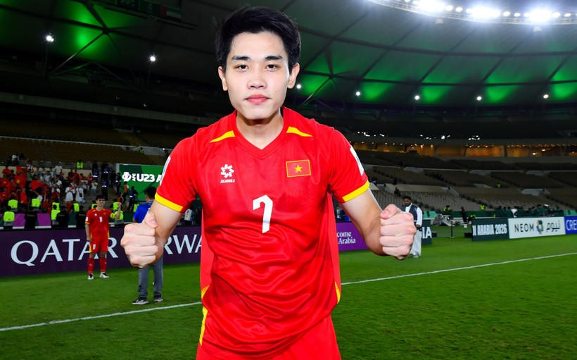Tiền đạo Đình Bắc giành danh hiệu "Vua phá lưới" Vòng chung kết U23 châu Á 2026 với 4 bàn thắng.
