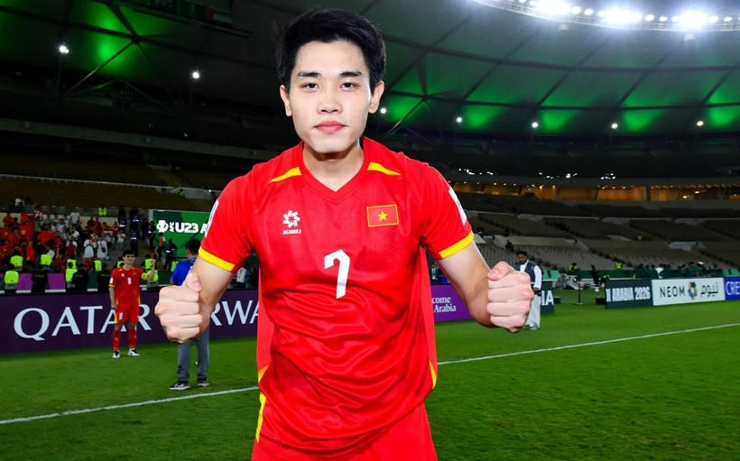 Tiền đạo Đình Bắc giành danh hiệu "Vua phá lưới" Vòng chung kết U23 châu Á 2026 với 4 bàn thắng.