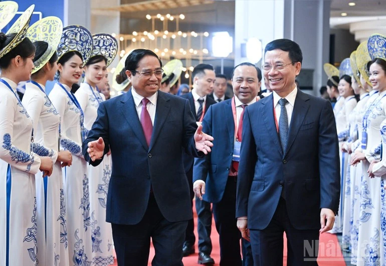 Thủ tướng Chính phủ Phạm Minh Chính và các đại biểu tới dự Hội nghị quan chức cao cấp số ASEAN (ADGSOM) lần thứ 6 và các hội nghị liên quan.