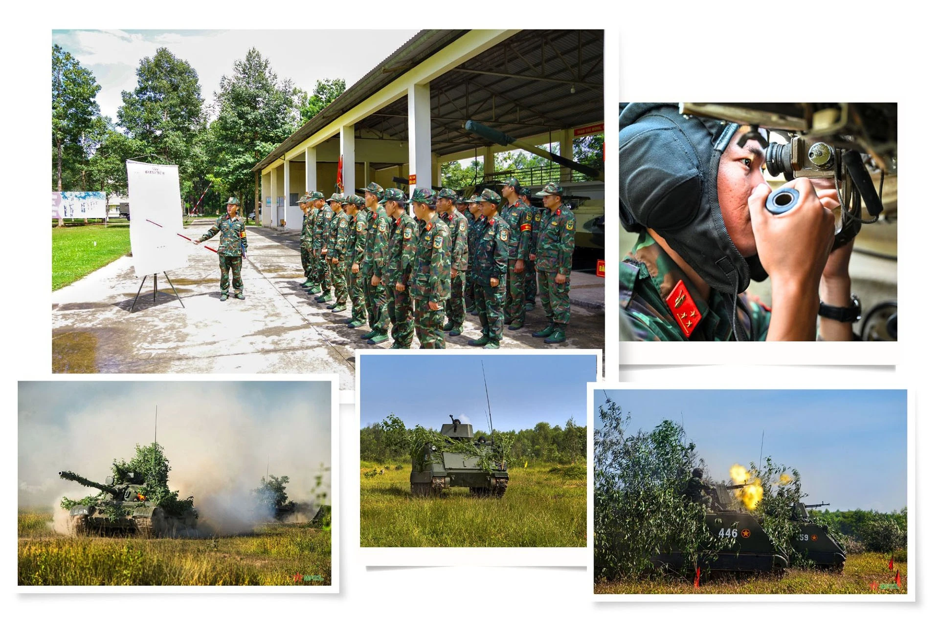 Hoạt động bảo đảm kỹ thuật, huấn luyện, sẵn sàng chiến đấu, nâng cao sức mạnh tổng hợp của Lữ đoàn Tăng thiết giáp 22.