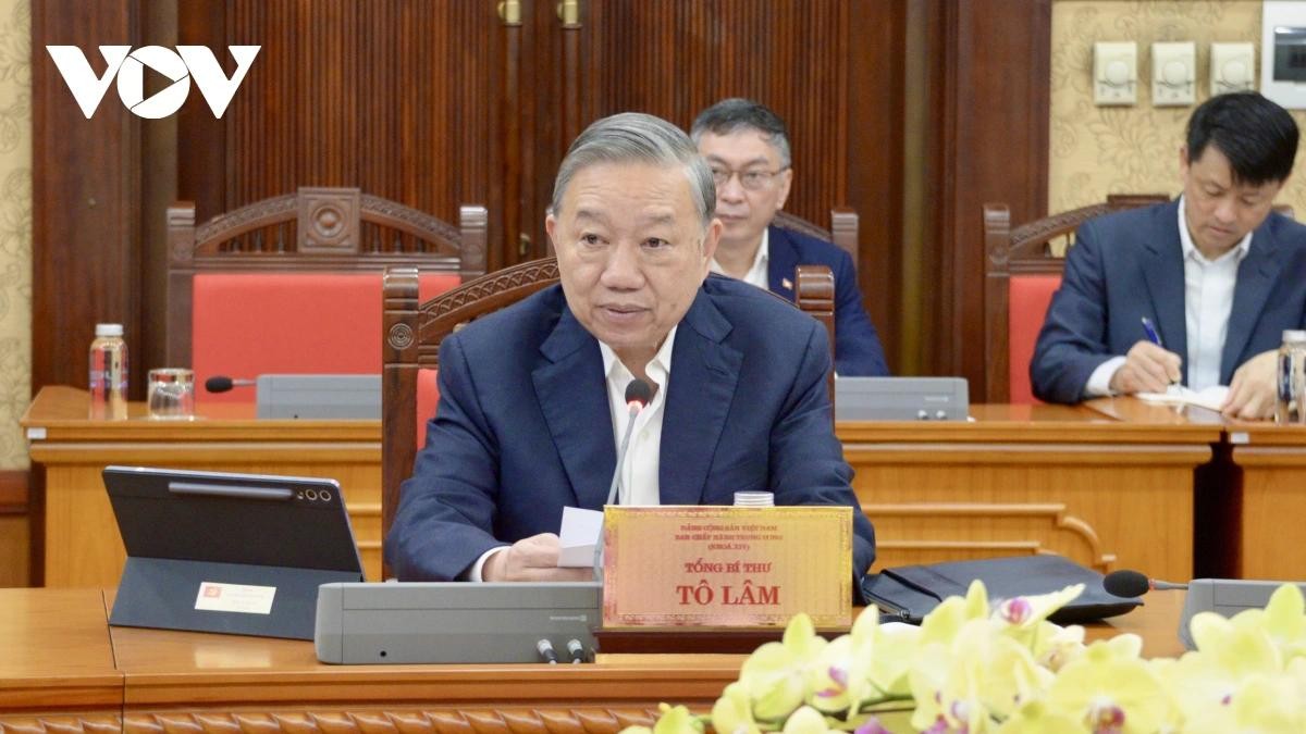 Tổng Bí thư yêu cầu cả hệ thống chính trị phải bắt tay ngay vào công việc.