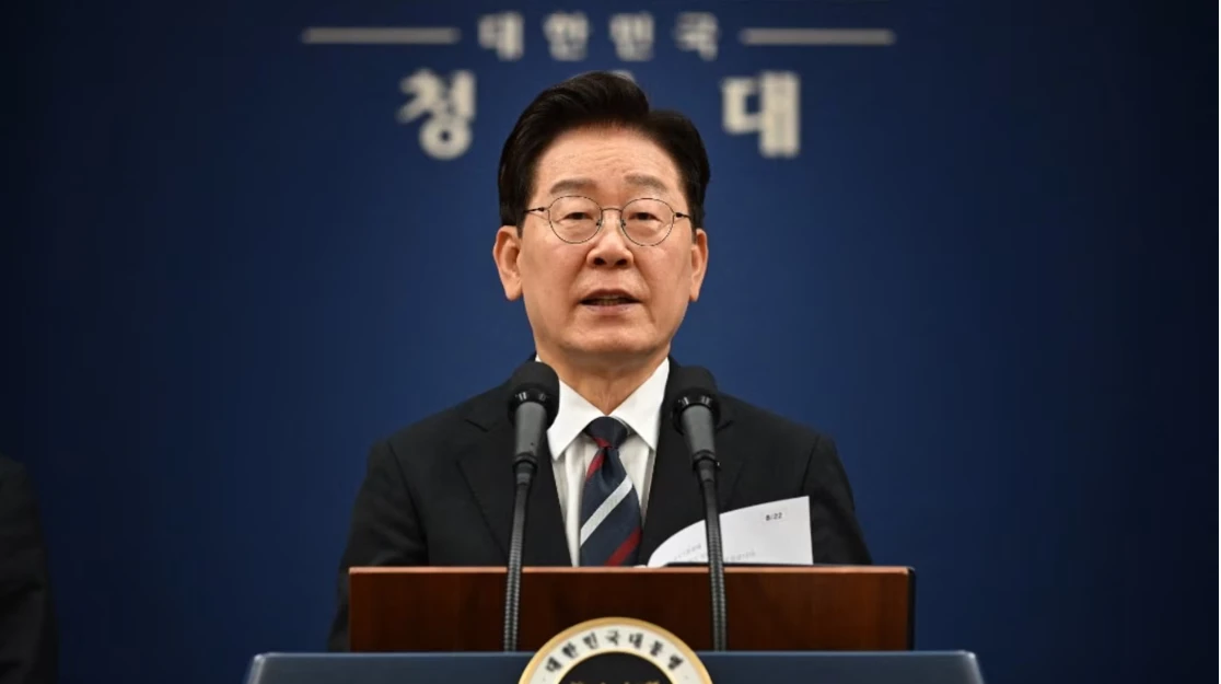 Tổng thống Hàn Quốc Lee Jae Myung.