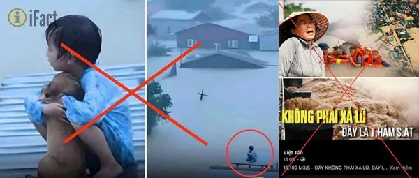 Hình ảnh, thông tin sai lệch được tạo dựng bằng công nghệ AI.