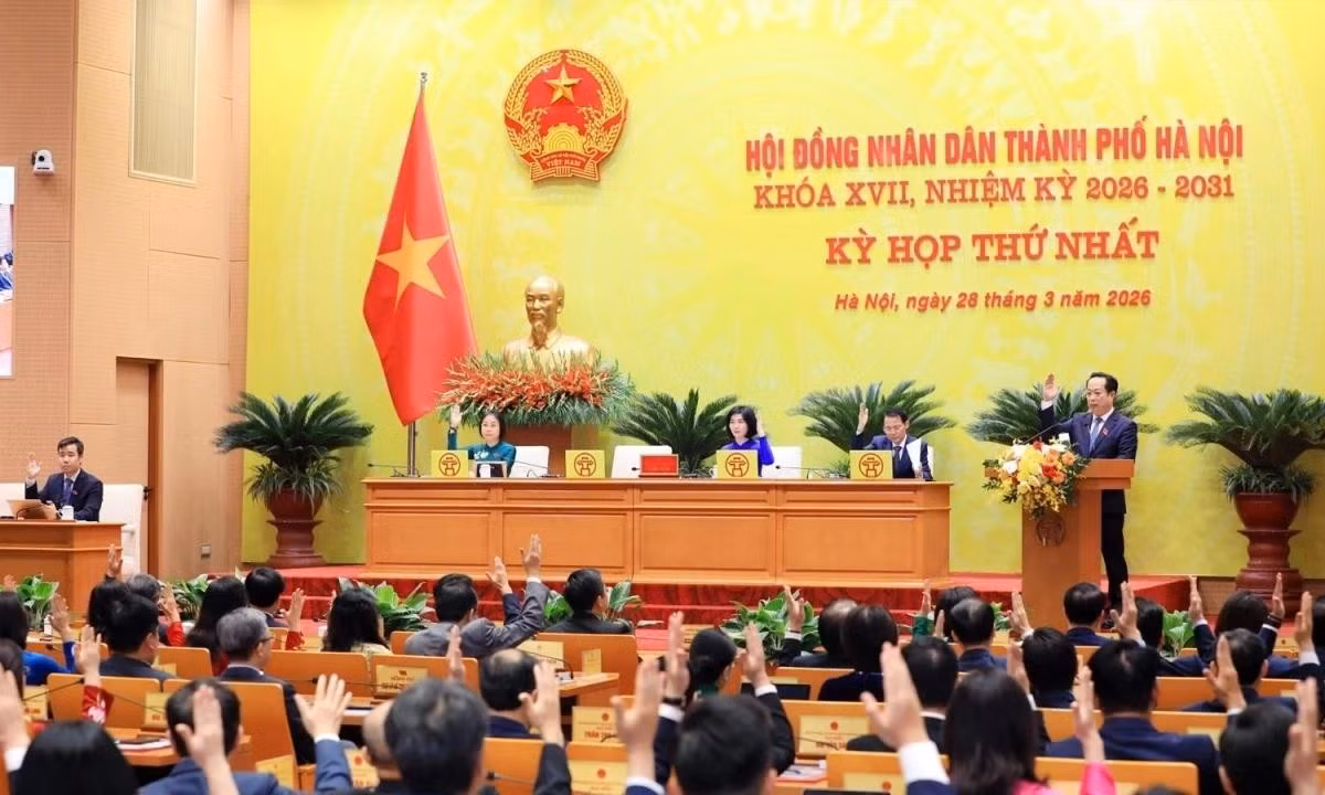 Kỳ họp thứ nhất, HĐND TP Hà Nội khóa XVII.